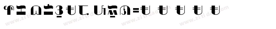 CK Broad Pen字体转换